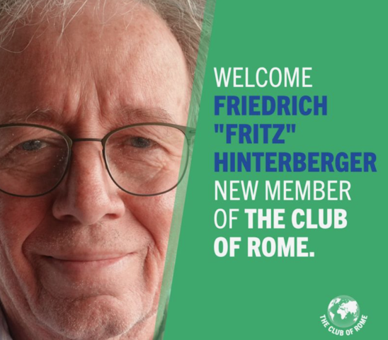 Read more about the article My work with the Club of Rome