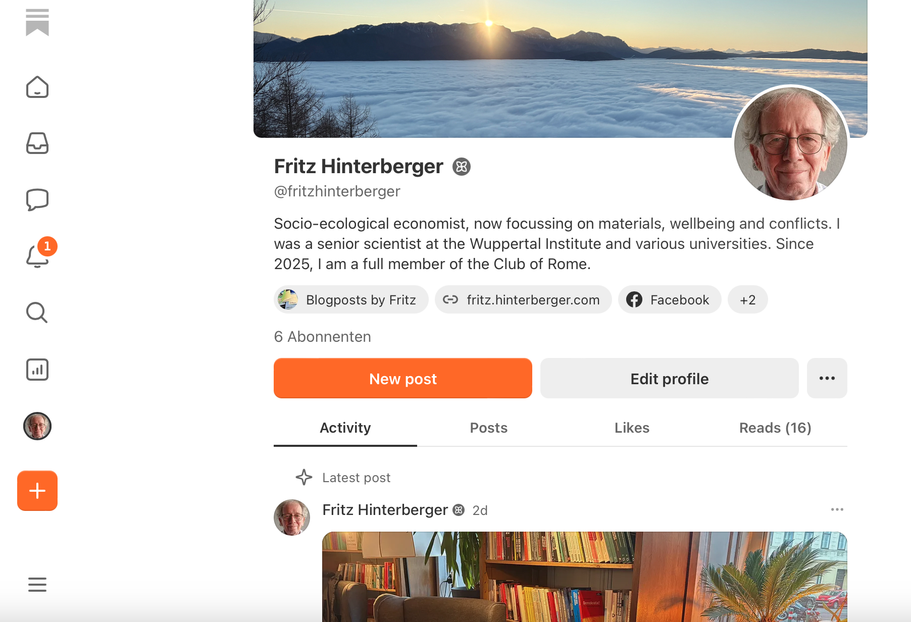 Read more about the article Please join me on „Substack“!